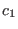 $\displaystyle c_{1}$